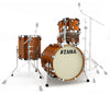 Tama Silverstar Custom 4 Piece Drum Kit in Antique Brown Birch