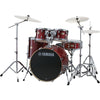 Yamaha Stage Custom 5-Piece Fusion Drum Kit in Cranberry Red