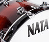 Natal Cafe Racer 3-Piece Traditional Jazz 18" Shell Pack, Natal, Acoustic Drum Kits, Traditional Jazz, Exotic