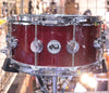 DW Collectors 14" x 6.5" Snare in Ruby Red Glass Sparkle