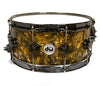 DW Collectors Series Gold Abalone Snare Drum