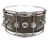 DW Knurled Black Nickel Over Steel 14" x 6.5" Snare Drum