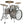 Gretsch USA Brooklyn Drum Kit in Grey Oyster