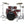 Yamaha Stage Custom 5-piece Drum Kit in Cranberry Red Finish