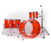 Natal Arcadia 4-Piece Shell Pack in Transparent Red Acrylic Finish