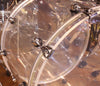 Natal claws on Acrylic bass drum