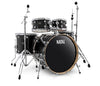 Natal Arcadia UFX Plus 5-Piece Birch Drum Kit in Black Sparkle (Hardware Included)