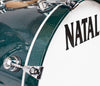 Natal Cafe Racer 3-Piece Traditional Jazz 18" Shell Pack, Natal, Acoustic Drum Kits, Traditional Jazz, British Racing Green
