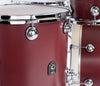 Natal Cafe Racer 3-Piece Traditional Jazz 18" Shell Pack, Natal, Acoustic Drum Kits, Traditional Jazz, Oxblood Red