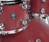 Natal Cafe Racer 3-Piece Traditional 20" Shell Pack, Natal, Acoustic Drum Kits, Traditional, Oxblood Red