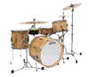 Ludwig Club Date 3-Piece Shell Pack - Downbeat in Natural Satin