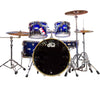 Drum Workshop PDP M5 Series 5-Piece Maple Shell Pack in Blue to Black Fade