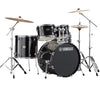 Yamaha Rydeen 22" US Fusion Drum Kit with Hardware/Cymbal Pack in Black Glitter, Yamaha, Acoustic Drum Kits, Finish: Black Glitter, Glitter, Yamaha Music, Yamaha Rydeen