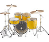 Yamaha Rydeen 20" Rock Fusion Drum Kit with Hardware/Cymbal Pack in Mellow Yellow, Yamaha, Acoustic Drum Kits, Finish: Mellow Yellow, Yamaha Music, Yamaha Rydeen