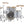 Yamaha Rydeen 22" US Fusion Drum Kit with Hardware/Cymbal Pack in Silver Glitter, Yamaha, Acoustic Drum Kits, Finish: Silver Glitter, Glitter, Yamaha Music, Yamaha Rydeen