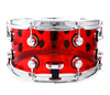 13" x 6.5" Natal Arcadia Snare drum in RED Acrylic Exclusive Limited Edition
