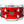13" x 6.5" Natal Arcadia Snare drum in RED Acrylic Exclusive Limited Edition