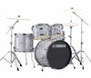 Yamaha Rydeen 20" Rock Fusion Drum Kit with Hardware in Silver Glitter, Yamaha, Acoustic Drum Kits, Finish: Silver Glitter, Glitter, Yamaha Music, Yamaha Rydeen