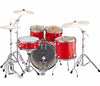 Yamaha Rydeen 20" Rock Fusion Drum Kit with Hardware in Hot Red, Yamaha, Acoustic Drum Kits, Finish: Hot Red, Yamaha Music, Yamaha Rydeen
