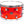 Natal Arcadia 14" x 8" Transparent Red Snare Drum
