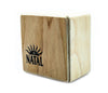 Natal WSK-SQ-A Square Wood Shaker in Ash, Vendor: Natal, Type: Shakers & Maracas, Square Wood Shaker, Finish: Ash