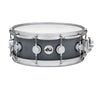 DW Collector's Series Concrete Specialty Snare Drum- Raw Soapstone Finish.