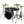 Mapex Saturn V Club Classic 3-Piece Drum Kit deep water maple