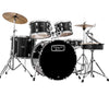 Mapex, Mapex Tornado, Black Finish, Rock Fusion, Beginner Drum Kit, Acoustic Drum Kit
