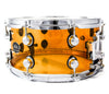 13" x 6.5" Natal Arcadia Snare drum in Clear Acrylic Exclusive Limited Edition