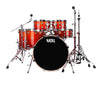 Natal Arcadia UFX Plus 6-Piece Drum Kit in Sunburst Lacquer Finish (Hardware & Paiste Cymbals Included)