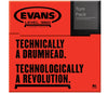 Evans G1 Tompack Clear, Fusion (10" ,12", 14")